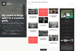 MaxiOne - Creative Personal Blog WordPress Theme