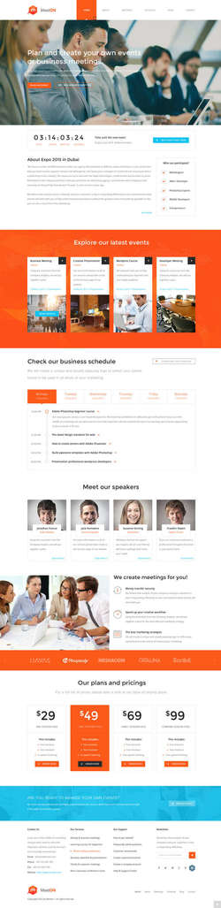 Meeton - Conference - Event WordPress Theme