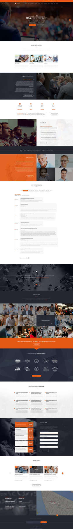 Meetup - Conference Event WordPress Theme