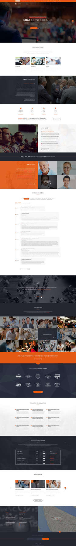 Meetup - Conference Event WordPress Theme