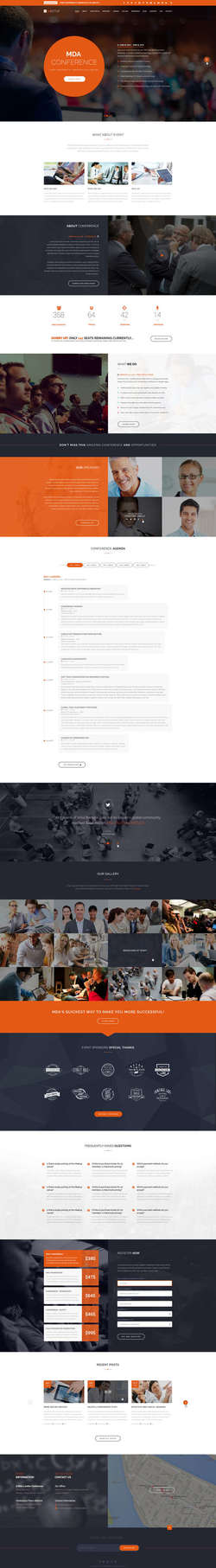Meetup - Conference Event WordPress Theme