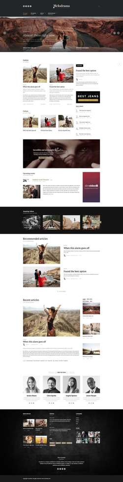 Melodrama - Clean - Stylish Magazine Theme