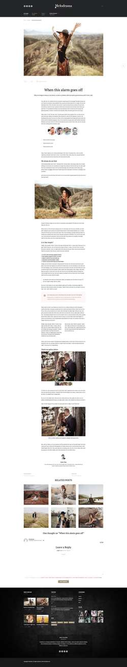 Melodrama - Clean - Stylish Magazine Theme