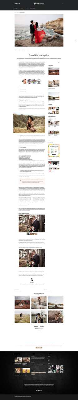 Melodrama - Clean - Stylish Magazine Theme