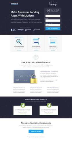 Modern - Multi-Purpose Pagewiz Template
