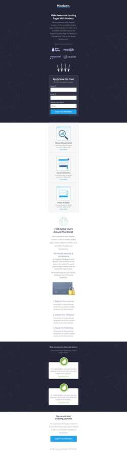 Modern - Multi-Purpose Pagewiz Template