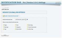 Notification Bar Plugin