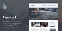 Paperback - Magazine WordPress Theme