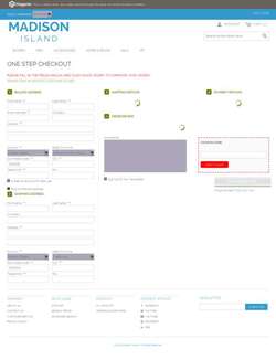 Responsive One Step Checkout