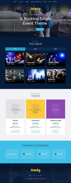 Shindig - Rocking Single Event Theme