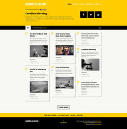 SimpleWox - WordPress Creative Blog Theme