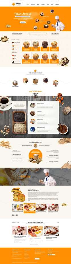 Tasty - WooCommerce Bakery WordPress Theme