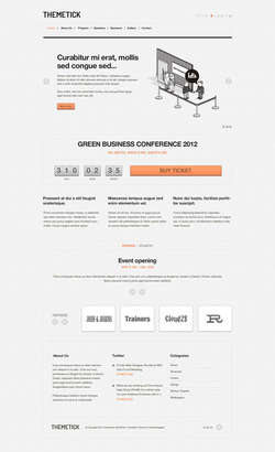 Themetick - Event Management WordPress Theme