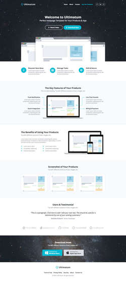 Ultimatum Pagewiz Template