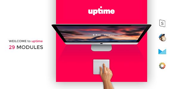 Uptime by Zay01 (email templates for use with Mailchimp)