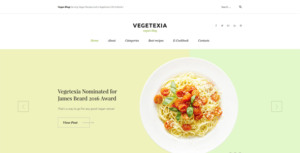 best cooking recipe wordpress themes feature
