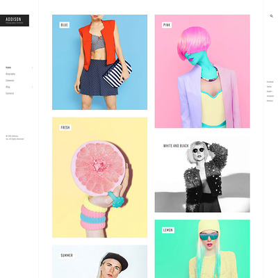 Addison (WordPress theme for photogaphers) Item Picture