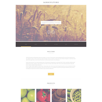 Agriculture Business WordPress Theme (farming and agricultural WordPress theme) Item Picture