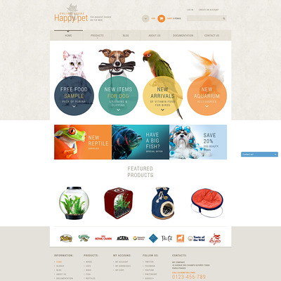 Animals Pets Shopify Theme (Shopify theme for animals and pets) Item Picture