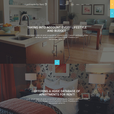 Apartments for Rent Joomla Template (Joomla theme for real estate) Item Picture