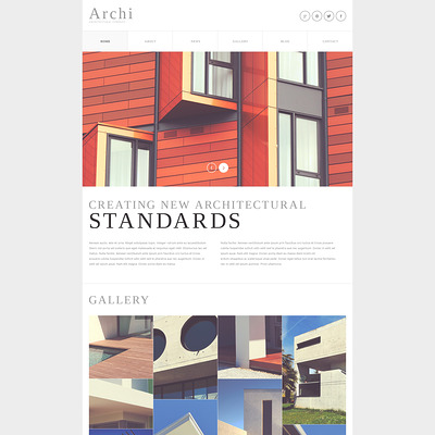 Architectural Company Joomla Template (Joomla template for architecture ) Item Picture