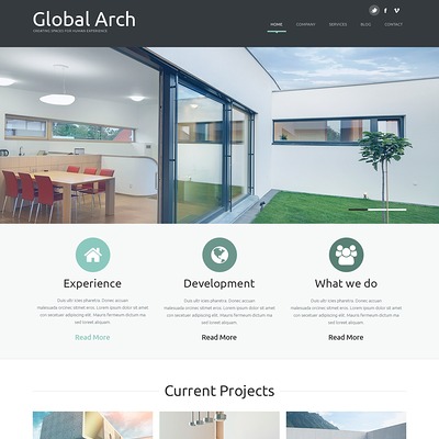 Architecture Responsive Joomla Template (Joomla template for architecture ) Item Picture