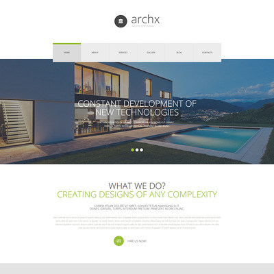 Architecture Responsive Joomla Template (Joomla template for architecture ) Item Picture