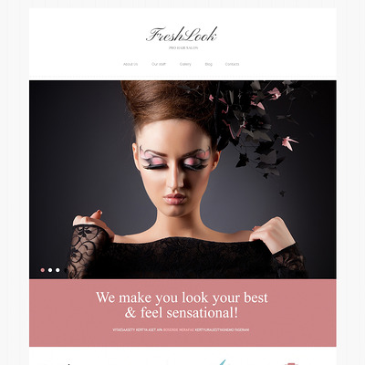 Beauty Salon Joomla Template (Joomla template for spas and beauty salons) Item Picture
