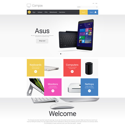 Compex PrestaShop Theme (PrestaShop theme for computer hardware stores) Item Picture
