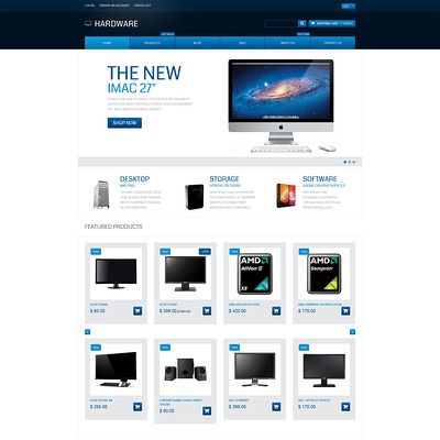 Computer Store Responsive Shopify Theme (Shopify theme for electronics stores) Item Picture