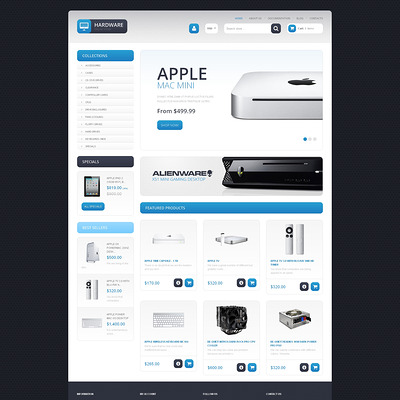 Computer Store Responsive Shopify Theme (Shopify theme for electronics stores) Item Picture