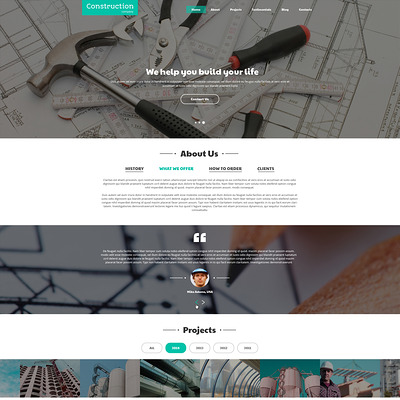 Construction Companies Joomla Template (Joomla template for construction companies) Item Picture