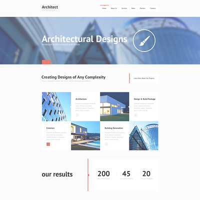 Construction Company Responsive Joomla Template (Joomla template for architecture ) Item Picture