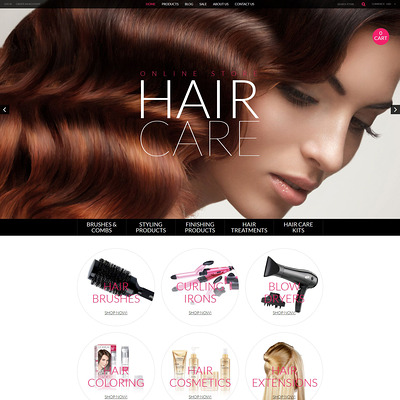 Cosmetics Store Responsive Shopify Theme (Shopify theme for cosmetics and beauty products) Item Picture