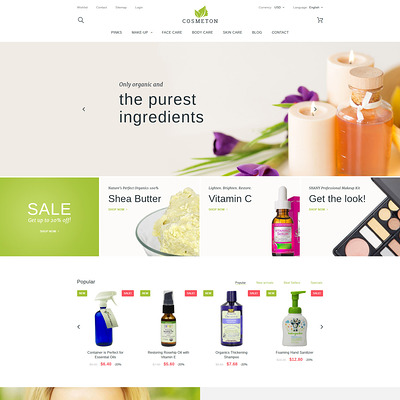 Cosmeton (PrestaShop theme for makeup, cosmetics, perfume, and beauty products) Item Picture