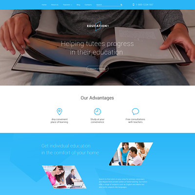 Education Drupal Template (Drupal theme for education) Item Picture