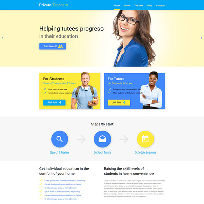 Education Help WordPress Theme (education WordPress theme) Item Picture