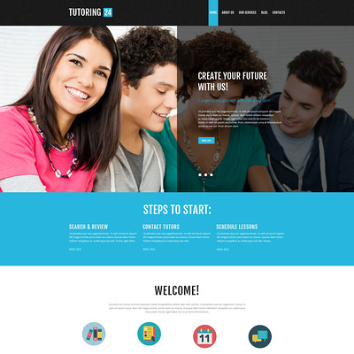 Education Online WordPress Theme (education WordPress theme) Item Picture