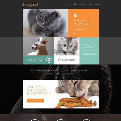 Exotic Pets Drupal Template (Drupal theme for pets and animals) Item Picture