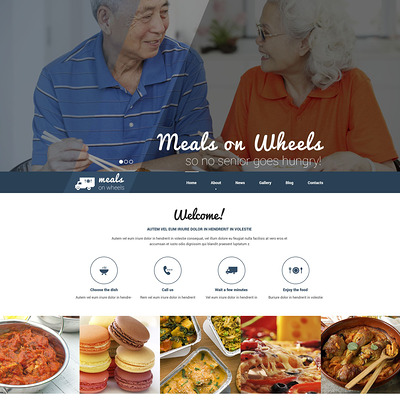 Fast Food Restaurant Responsive WordPress Theme (WordPress theme for restaurants) Item Picture