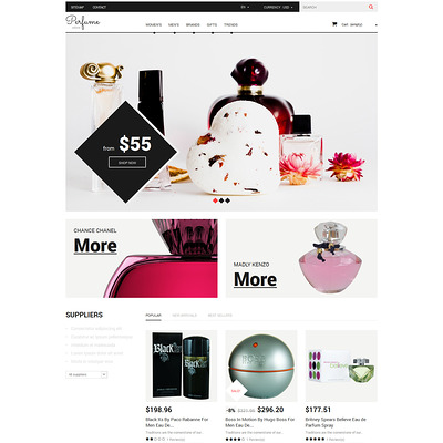 Fragrance Guru PrestaShop Theme (PrestaShop theme for makeup, cosmetics, perfume, and beauty products) Item Picture