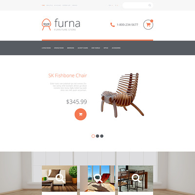 Furna OpenCart Template (OpenCart themes for furniture stores) Item Picture
