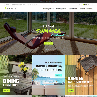 Furniture Responsive Magento Theme (Magento theme for furniture stores) Item Picture