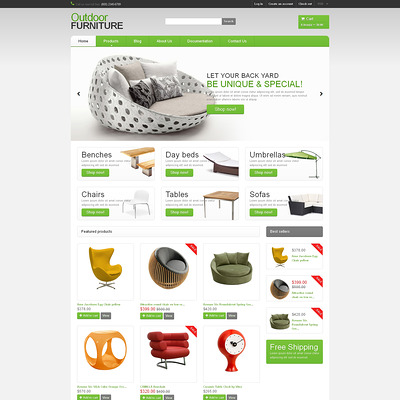 Furniture Responsive Shopify Theme (Shopify theme for furniture stores) Item Picture