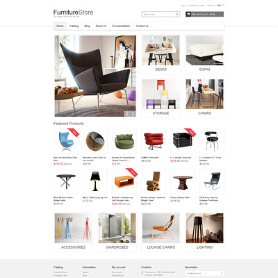Furniture Responsive Shopify Theme (Shopify theme for furniture stores) Item Picture
