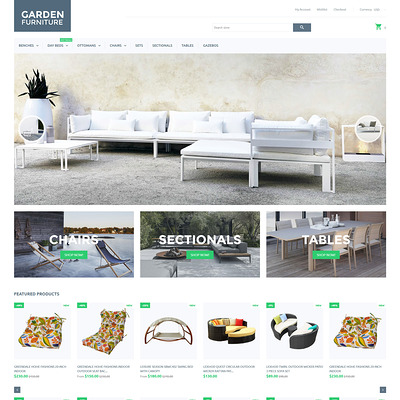 Garden Furniture Shopify Theme (Shopify theme for furniture stores) Item Picture