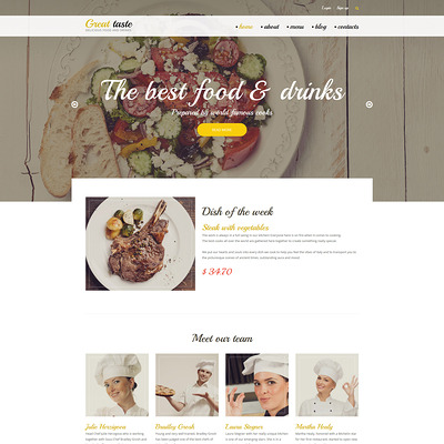 12 of the Best Drupal Themes for Restaurants