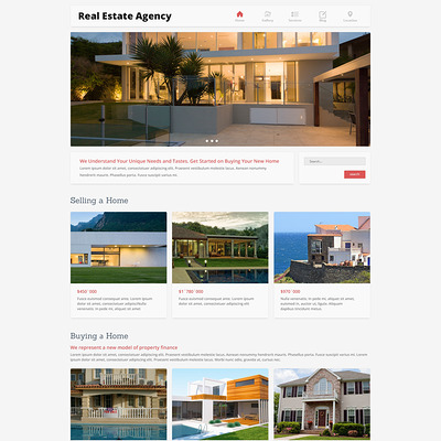 Home Bureau Joomla Template (Joomla theme for real estate) Item Picture