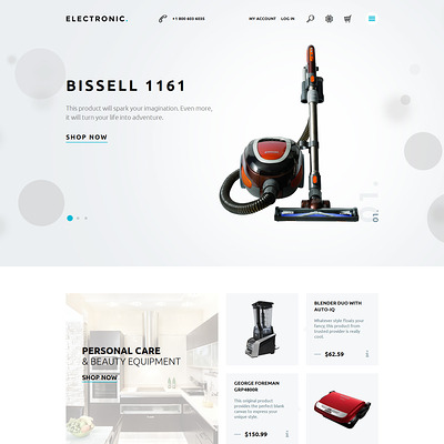 Home Electronics Magento Theme (Magento theme for electronics stores) Item Picture