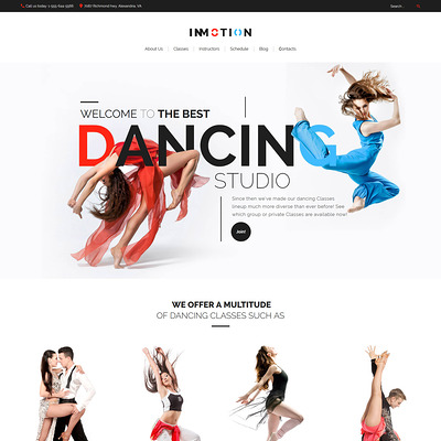 InMotion (education WordPress theme) Item Picture